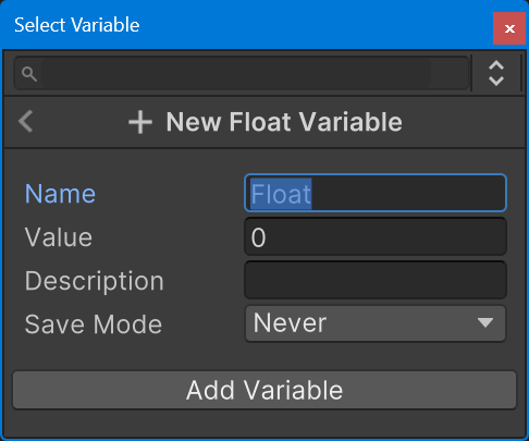 New Variable
