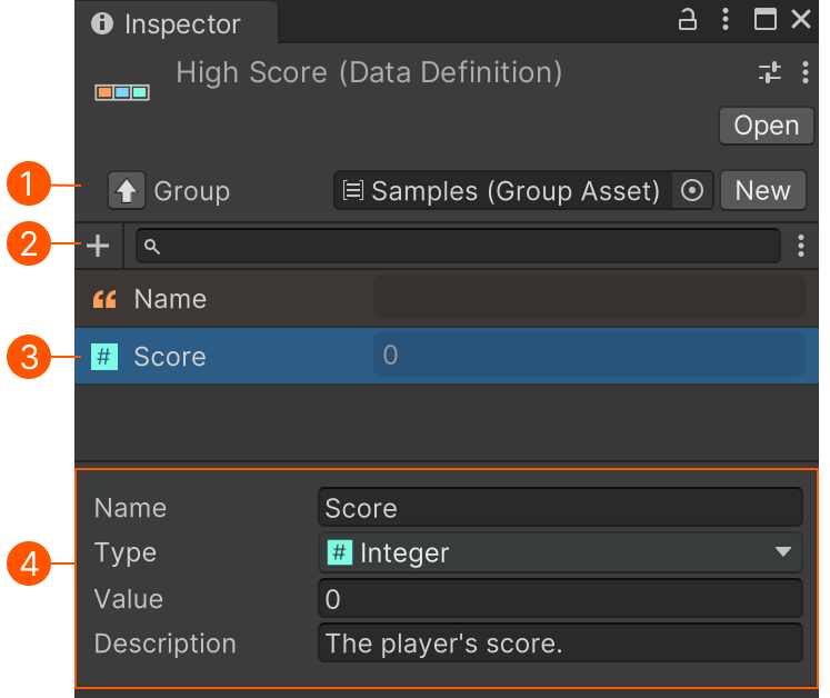Data Definition Inspector