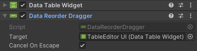 DataReorderDragger
