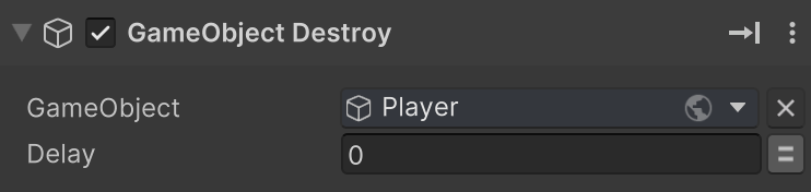 Destroy Player