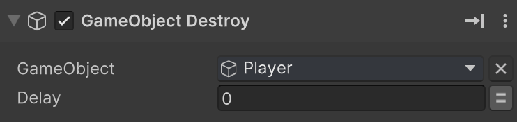 Destroy Player