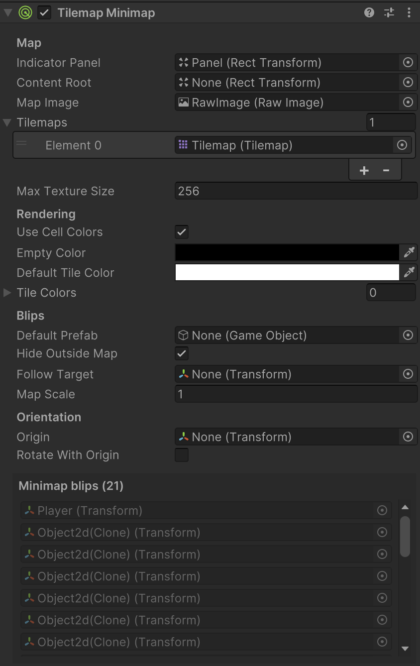 Example Tilemap UI