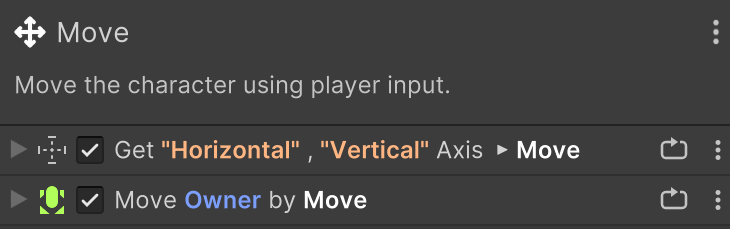 Combine Actions