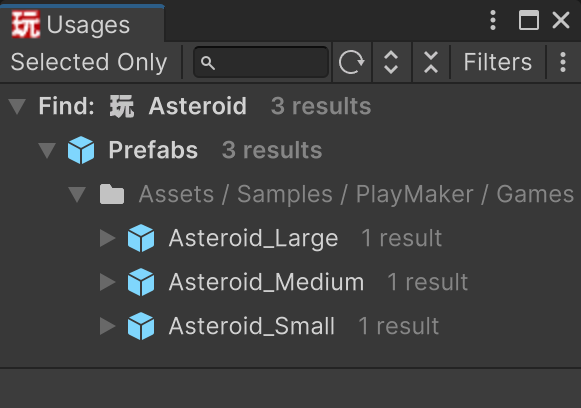 Usages Finder