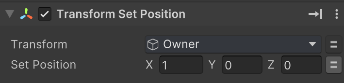 Set Position Action